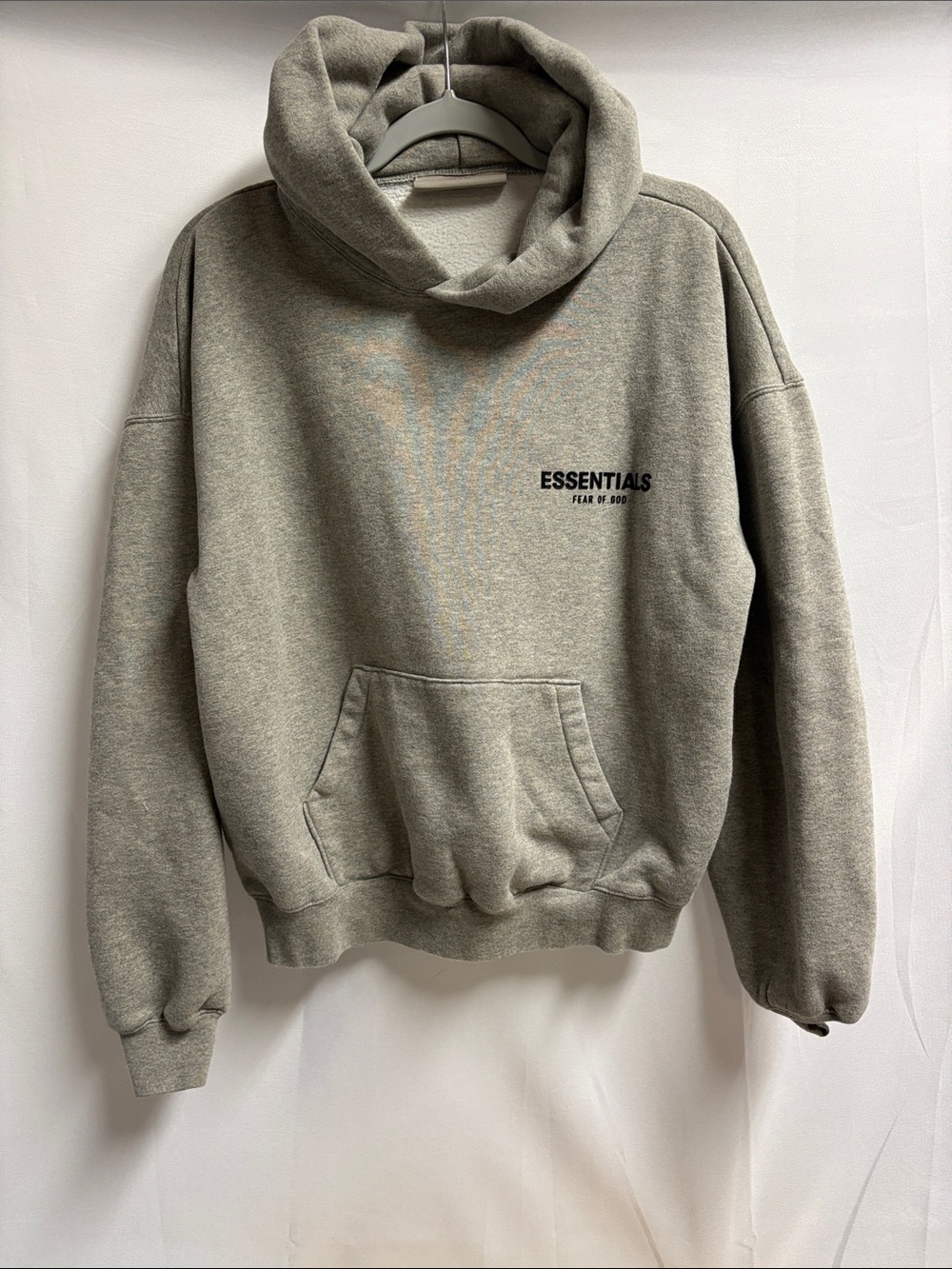 Fear of God Essentials Hoodie Sweatshirt Gray Size Small